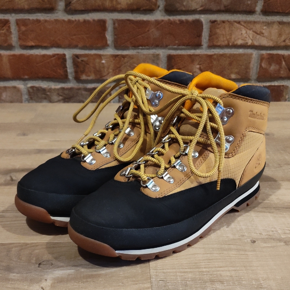 Timberland Black and Tan Outdoor Boots